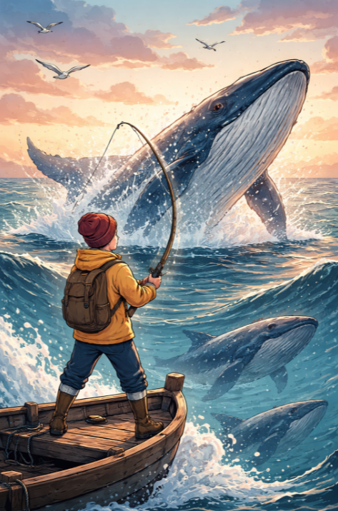 Fishing Whale